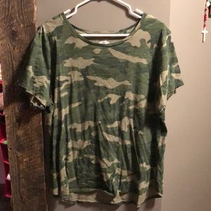 camouflage tee shirt